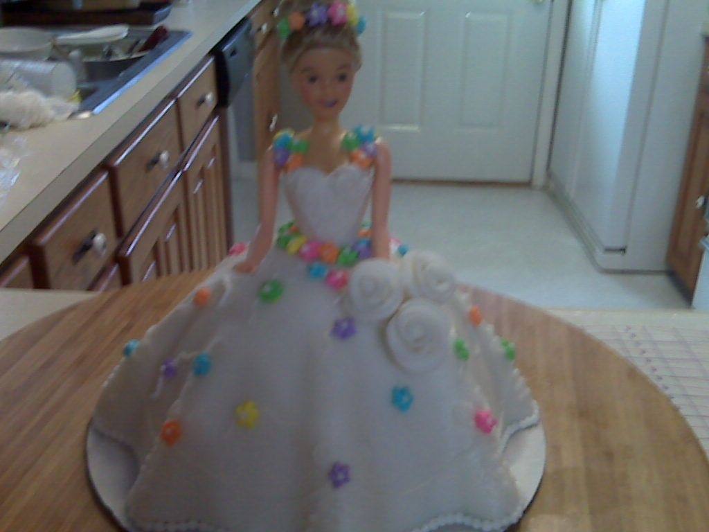 Barbie Birthday Cake