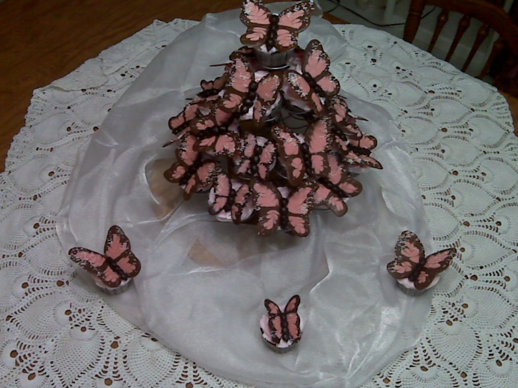 Chocolate Butterfly Cupcakes