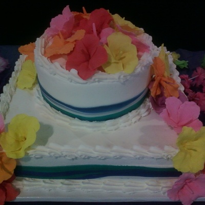 Sugar Paste Hibiscus