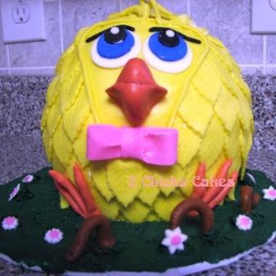 Easter Chick Ball Cake