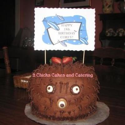 Pufferfish Birthday Cake