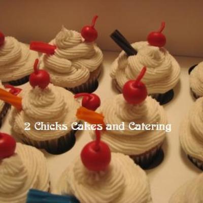 Rootbeer Float Cupcakes