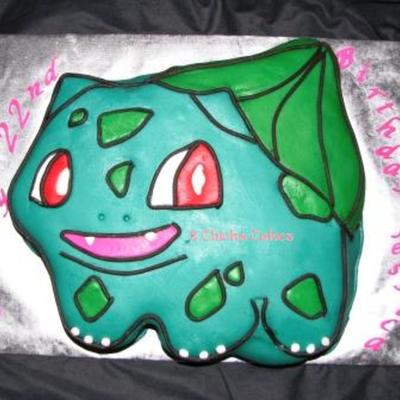 Pokemon Bulbasaur Birthday Cake