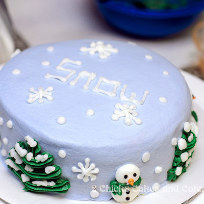 Winter Snow Cake