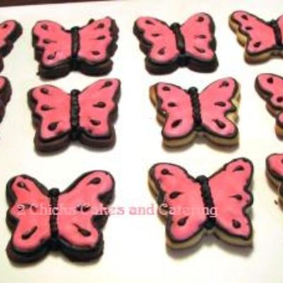 Butterfly Chocolate Cookies