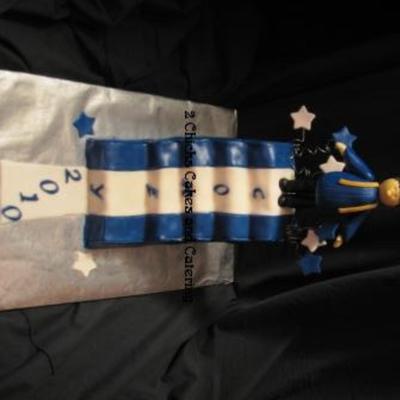 College Graduation Stairs Cake