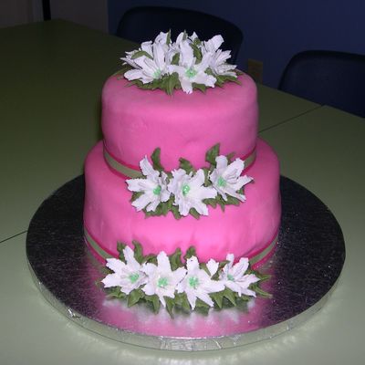 Fondant Birthday Cake