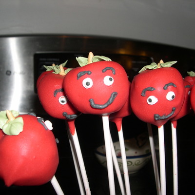 Apple Cake Pops