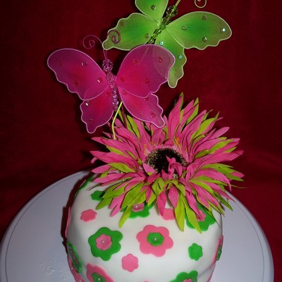 Alpha Kappa Alpha Sorority Birthday Cake