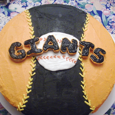 Giants Birthday Cake