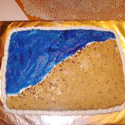 Footsteps Cake