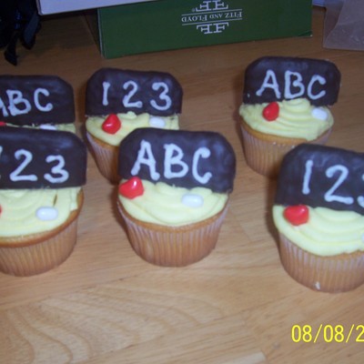 Chalkboard Cupcakes
