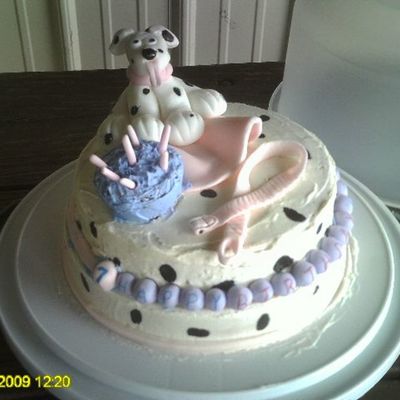 Dalmation Cake