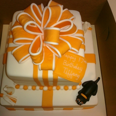 Birthday Cake - Tn Vols Theme