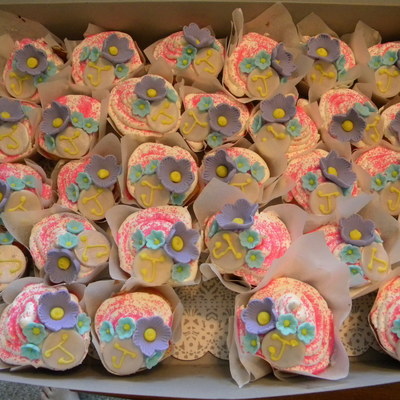 Floral Cupcakes