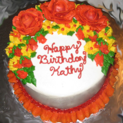 Fall Colored Flowers