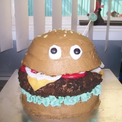 Hamburger Cake