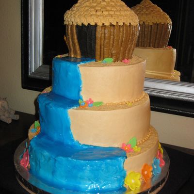 Luau Cake