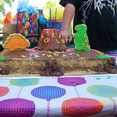 Dinosaur Cake