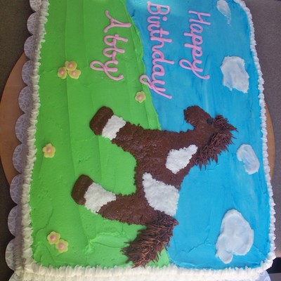 Abby's Brown Horse