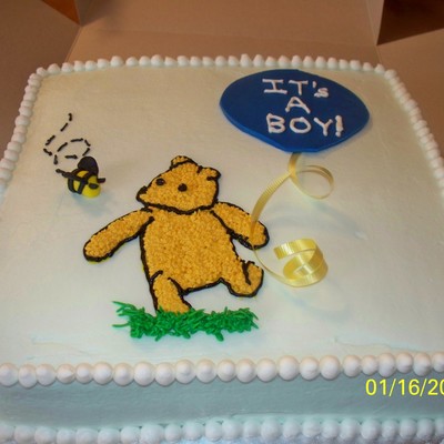 Classic Winnie The Pooh Baby Shower