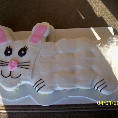 Bunny Cupcake Cake