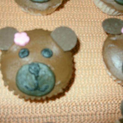 Teddy Bear Cupcakes