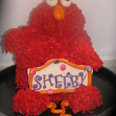 Elmo Cake