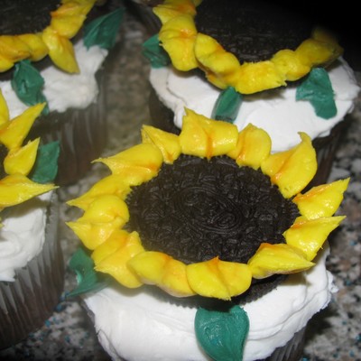 Sunflower - Oreo Cupcakes