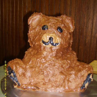 Teddy Bear Smash Cake