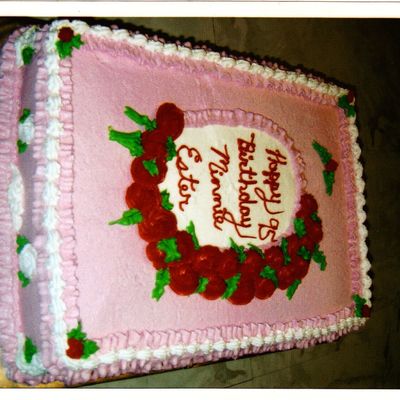 95 Yr Old Ladys Birthday Cake