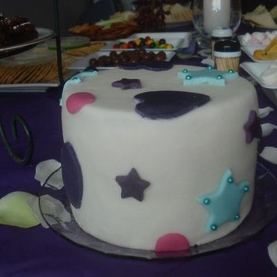 3Rd Ever Cake. Simple Bridal Shower