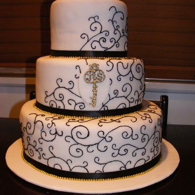 My Very First Wedding Cake
