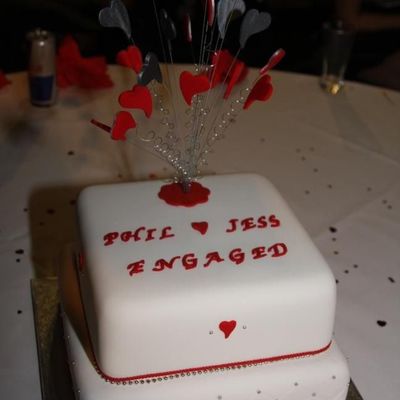 Engagement Cake