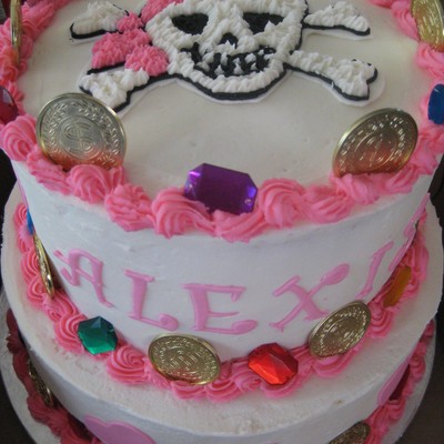 Girly Pirate Cake