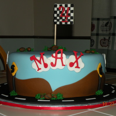Disney Cars Themed Cake