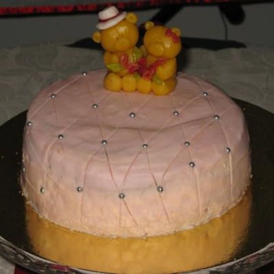 Forever Friends Anniversary Cake