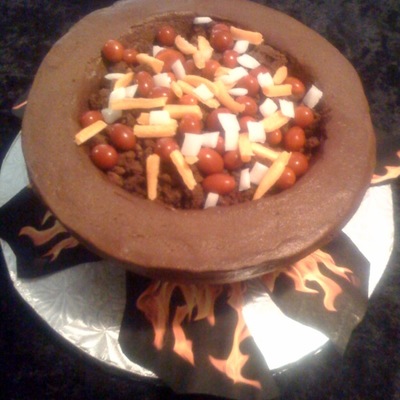Chili Cook-Off Cake