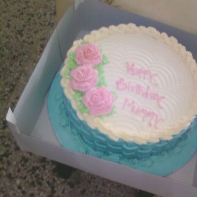 Buttercream Basket Cake