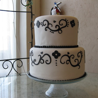 Cricut Wedding Cake