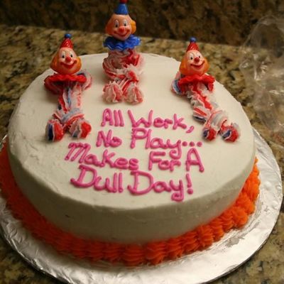 Wilton Course 1 Class 3: Clown Cake!