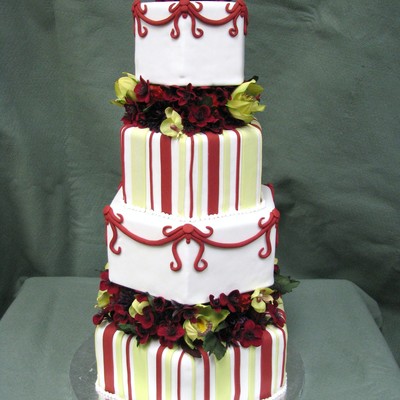 Garden Orchid Cake