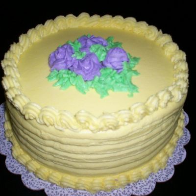 First Decorated Cake