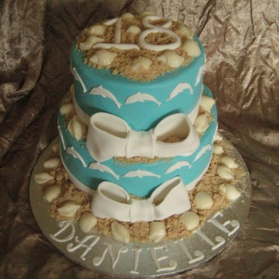 18Th Dolphin Cake