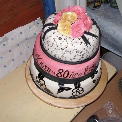 White Pink And Black