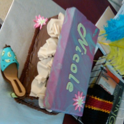 Shoebox With Shoe