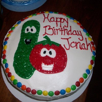 Veggie Tales Cake