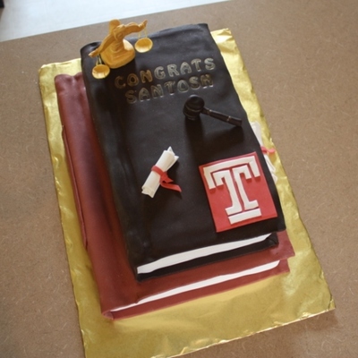 Law Books Graduation