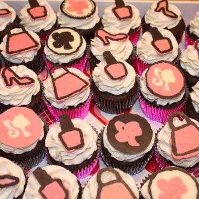 Barbie Cupcakes