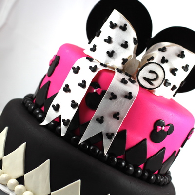 Minnie Mouse Cake - 2Nd Birthday
